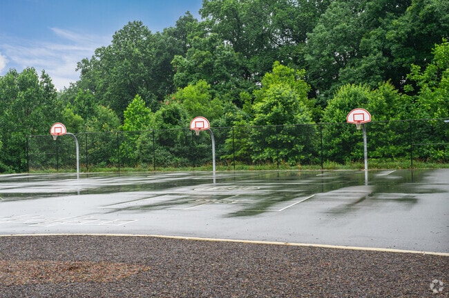 Students can play basketball at the courts at Montgomery Knolls Elementary School.