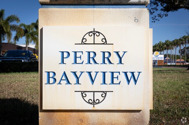 Historical signage of Perry Bayview marks the boundaries of the Bayview neighborhood.
