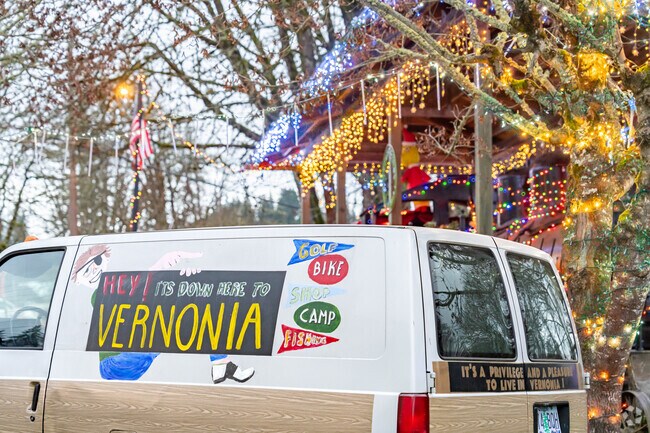 Vernonia is a great place for people looking for small-town charm in a forested, suburban community.