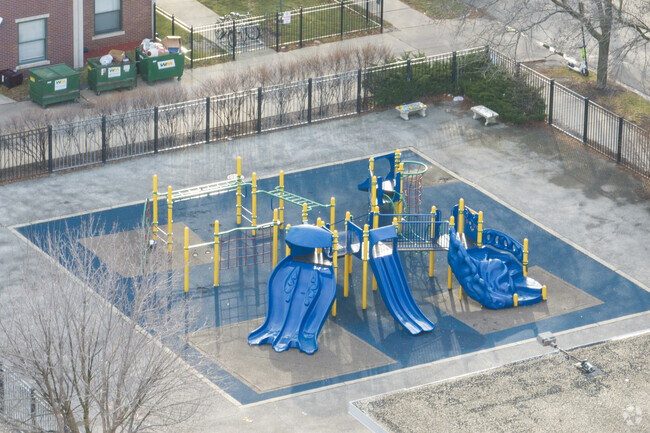 The playground at Manierre Elementary School.