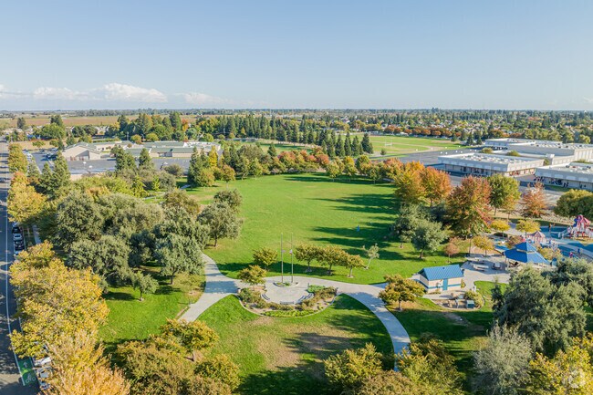 Freedom Park sits beside two schools - Freedom Elementary and Savage Middle School.