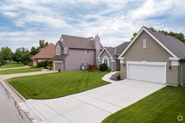 Many of the Willowbend homes are multi-story dwellings.