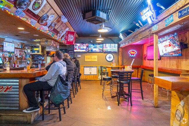 The Bounty Hunter Saloon is a local favorite for delicious American pub food.