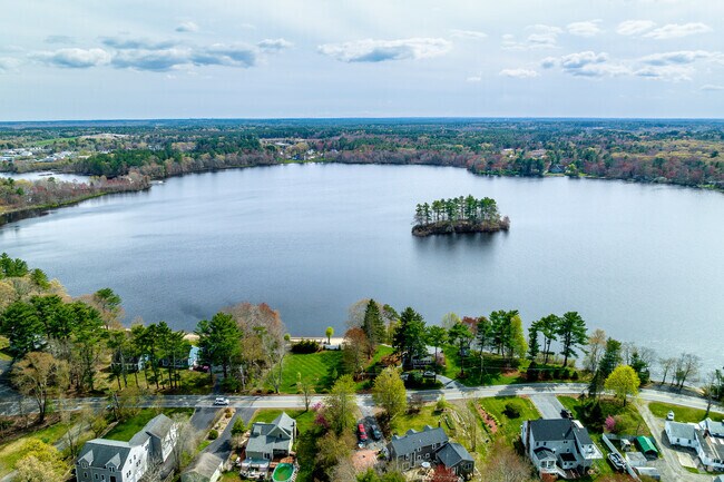 Robbins Pond and its surrounding landscape are hubs for outdoor recreation.