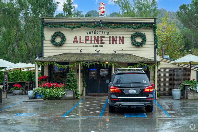 Alpine Inn is a great place to grab a beer in Portola Valley.