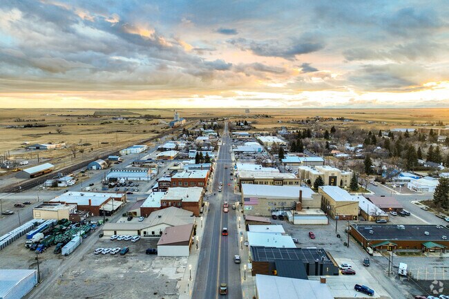 Conrad is a small town Montana