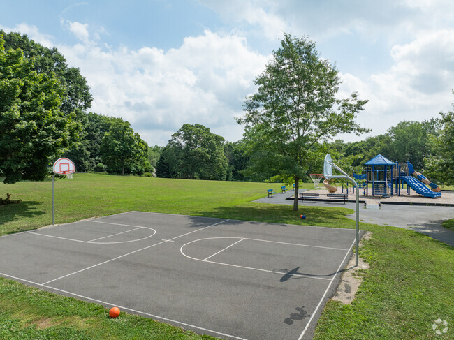 Shoot some hoops at Plattekill Elementary School.