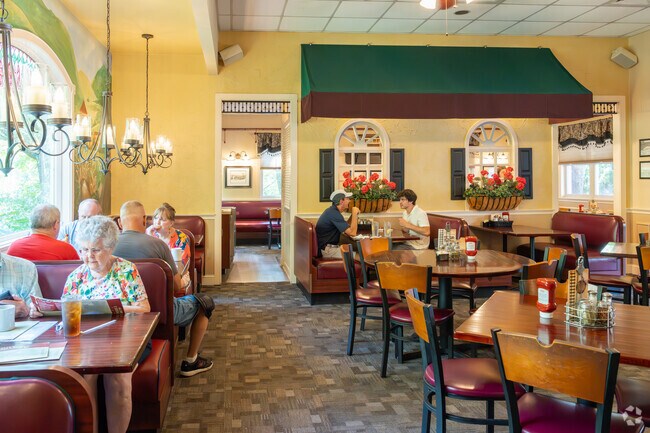 Moccia's Train Stop is the most popular spot for Italian food in Lower Frederick Township.