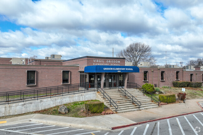 Grissom Elementary School is located near 71st and Sheridan.