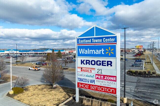 Big box retailers can be found on Marion-Mount Gilead Road in Marion, Ohio.