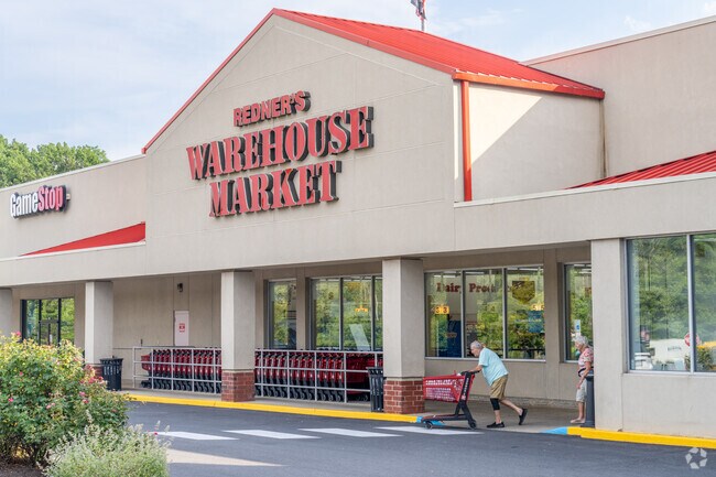 East Vincent locals shop for groceries at Redner's Warehouse Market.