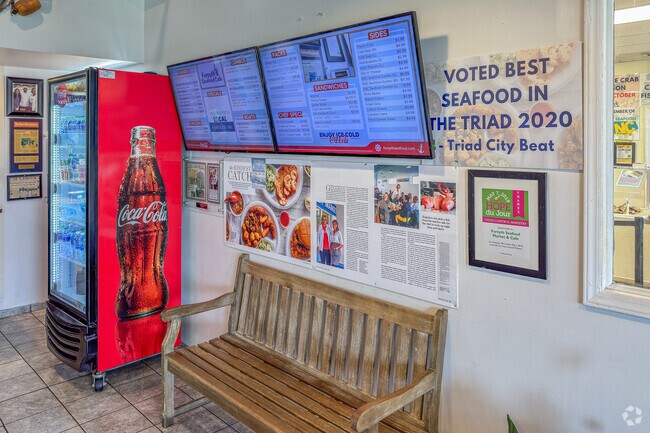 Forsyth Seafood was voted best in the triad for their seafood in 2020.