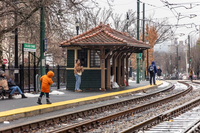 From Coolidge Corner station you can quickly make it to Park Street or Cleveland Circle.