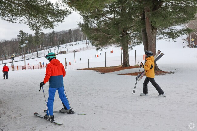 Skiers in the Bradford Greens area can enjoy time at nearby Bradford Ski.