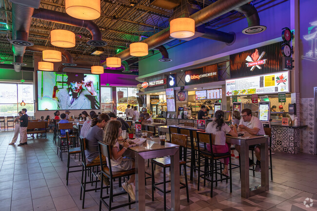 The Hub - Asian Food Hall offers modern takes on Asian cuisine in Catonsville, Maryland.