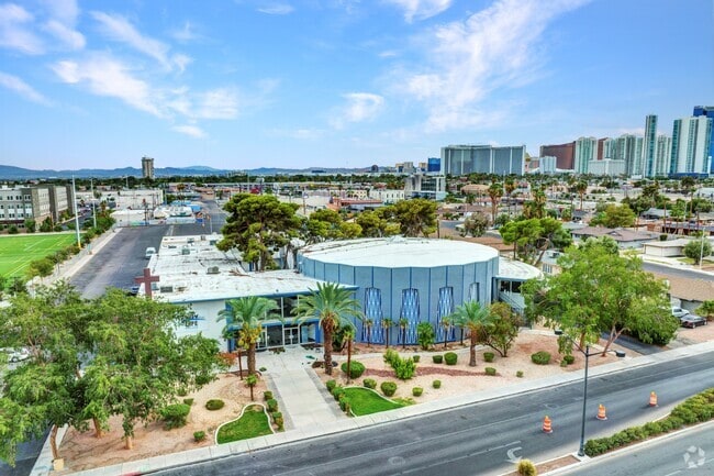 Entrance to Trinity International School.