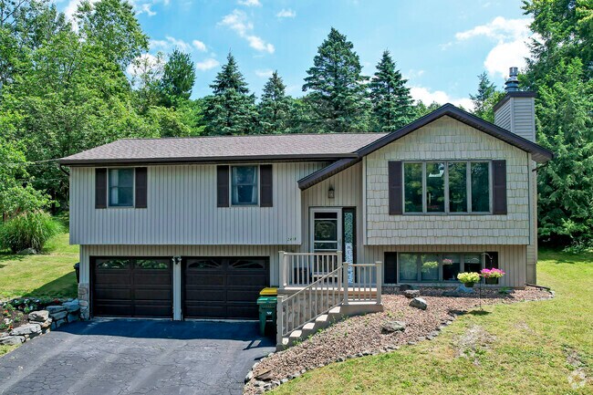 Beautiful homes with landscaped yards make up the Southside East community.