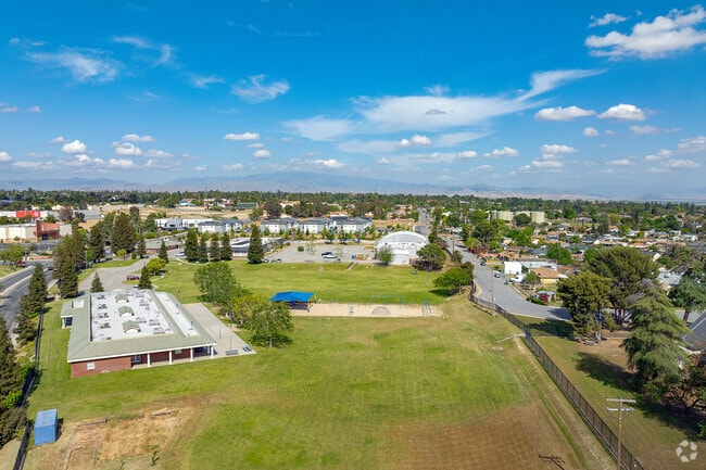 Bakersfield Adventist Academy features a beach volleyball court.