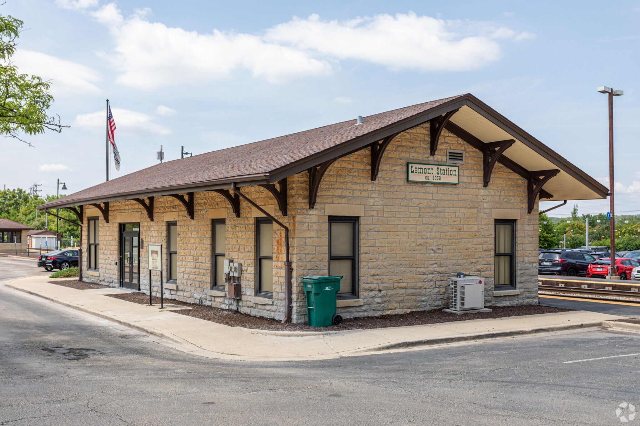Commuting to Chicago is a breeze with this amazing Metra stop serving Northeast Lemont!