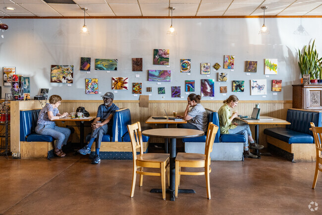 Enjoy some local artwork at Meadowlark Coffee & Espresso near Capitol View.