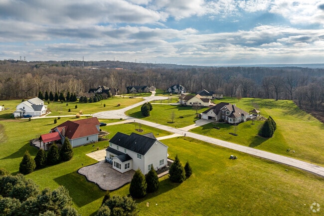 Newly built custom homes in Walton Hills, OH.