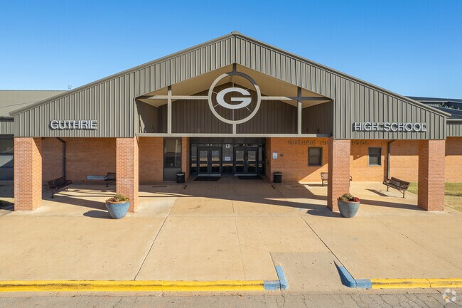 Guthrie High School serves teens from northeast Navina.