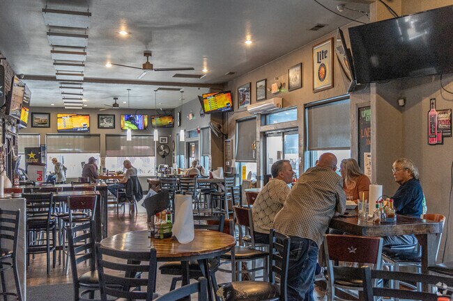 Mary's Bar and Grills offers a full bar on Ocean Beach Highway.