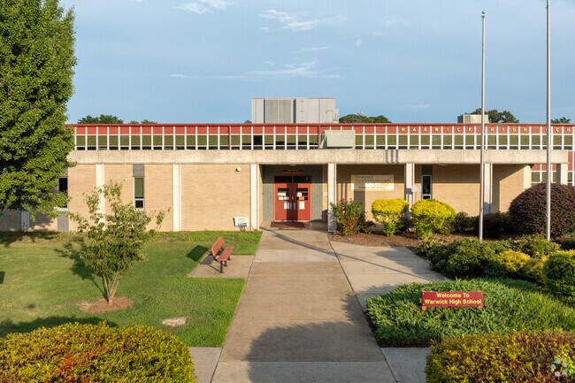 Warwick High School is one of the largest schools in the Warwick on the James area.