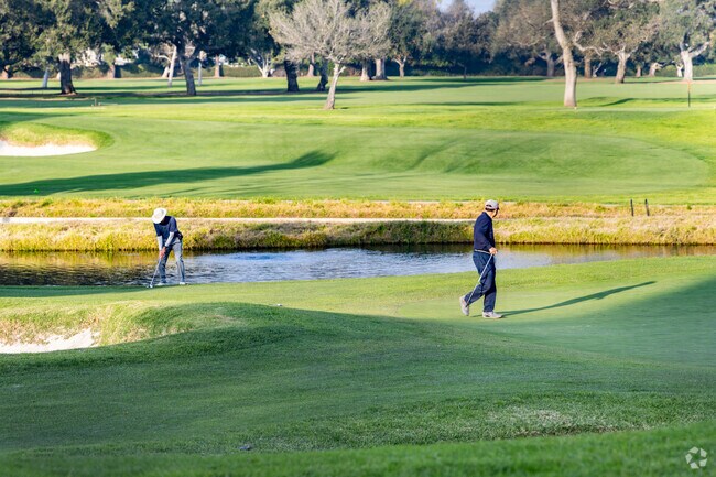 The beautiful golf course at the San Gabriel Country Club is a must see.