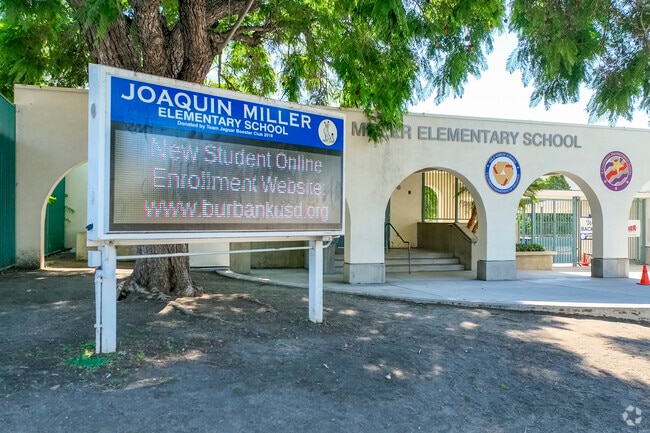 Joaquin Miller Elementary School serves over 500 students in Downtown Burbank.