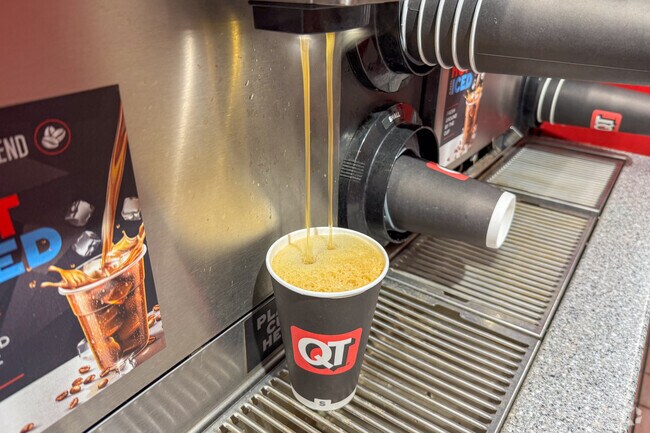 Quiktrip is just a few short miles away from Bruner.