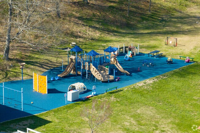 Dutchess Day School has a great playground for kids.