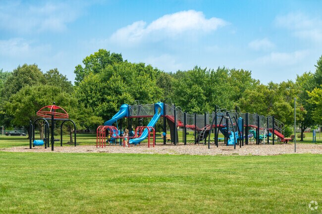 Old Sawmill Park near Summerwood features a large playground and lots of open space.