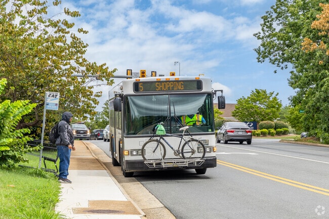 Use the CAT to get to anything you might need from River Run.