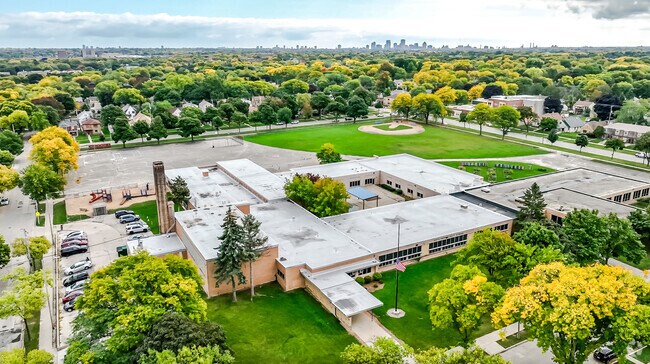 Fifty-Third Street School is close to downtown Milwaukee.