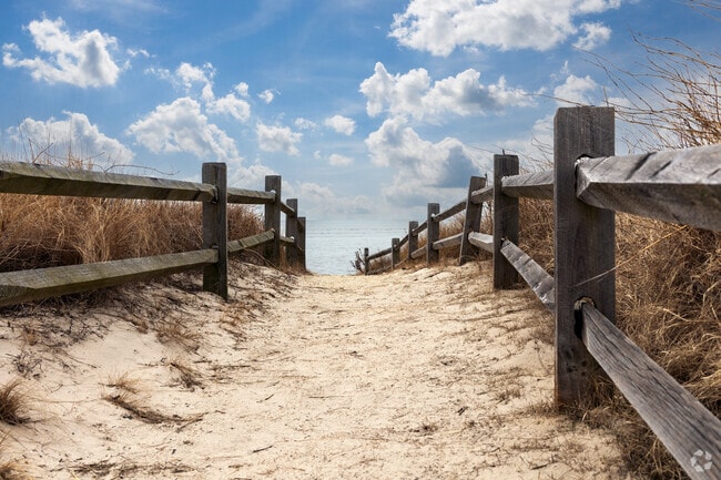 In the Villas many homes are within walking distance to the beach.