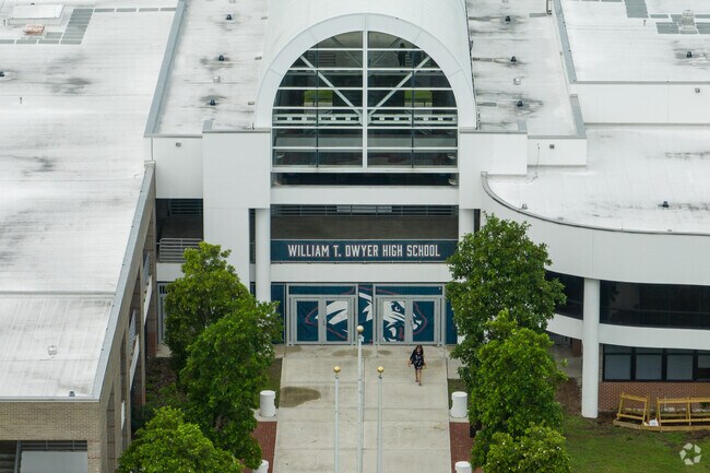 William T. Dwyer High School in nearby Palm Beach Gardens focuses on student well-being.