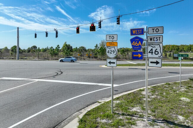 Mount Plymouth can gain quick access to the 429 Toll Road using SR's 46 and 46A.