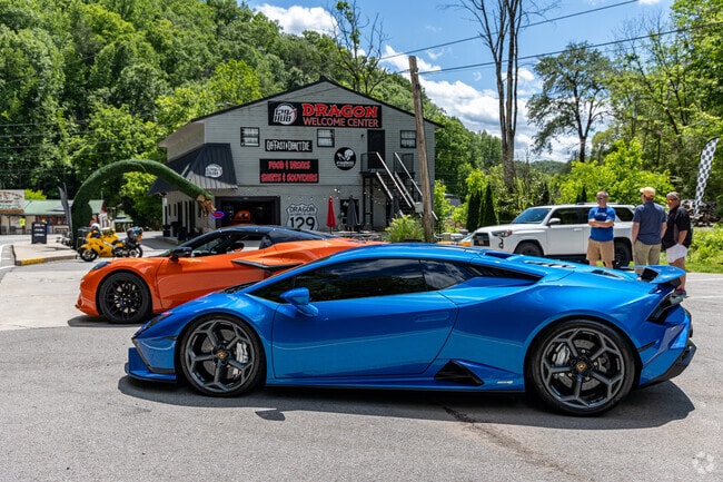 Lots of car enthusiasts from around the world come to drive the infamous Tail of the Dragon in Lanier.