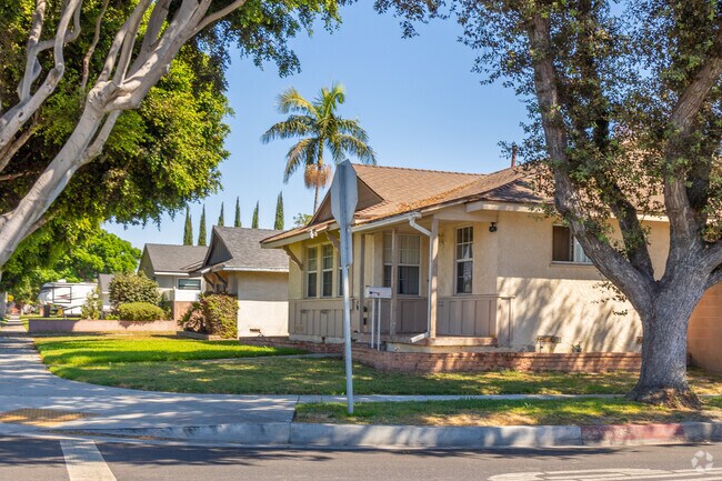 The streets of Longwood are lined with large trees bringing necessary shade to front yards.