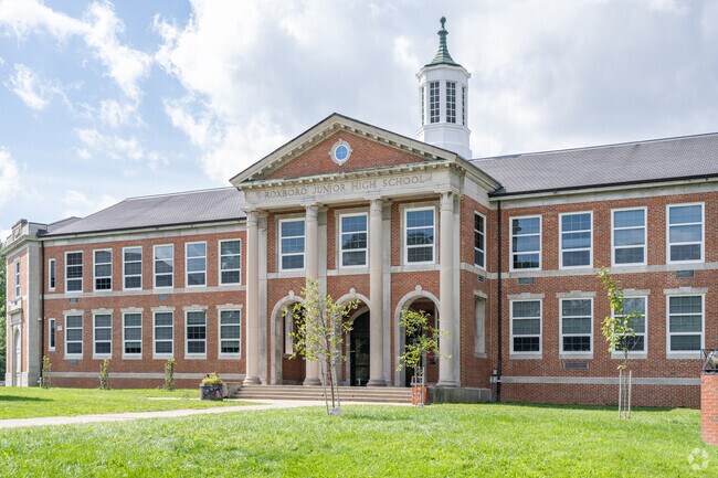 Roxboro Middle School challenges students by offering an all encompassing curriculum.