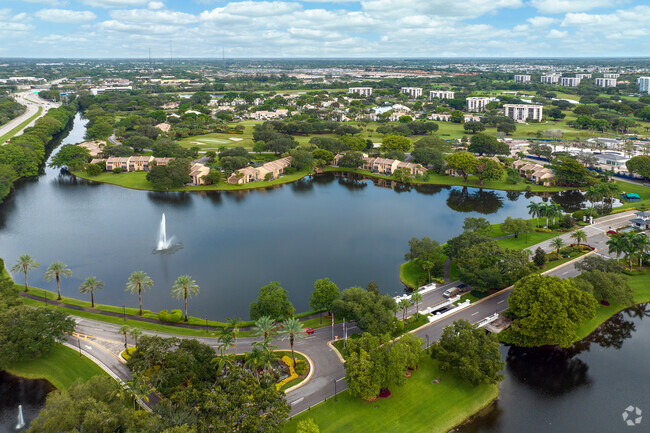 Boca West is littered with lakes and green spaces.