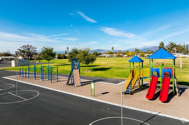 Students at Allison Elementary School love the playgrounds.