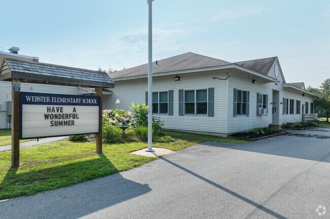 Webster Elementary School is located within the community and earns a C-minus from Niche.