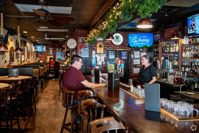 The West 94th Street Pub in Woodcroft is a nice local pub that serves Irish food.