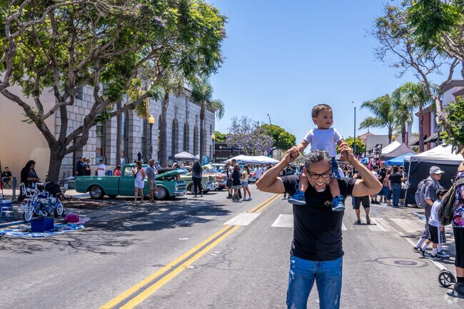 The All-For-One Car Show is a major event in nearby Downtown Oxnard.