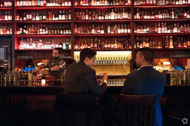 Lucky Day Whiskey Bar is one of the best bars in Buffalo's Columbus, offering rare bourbons.