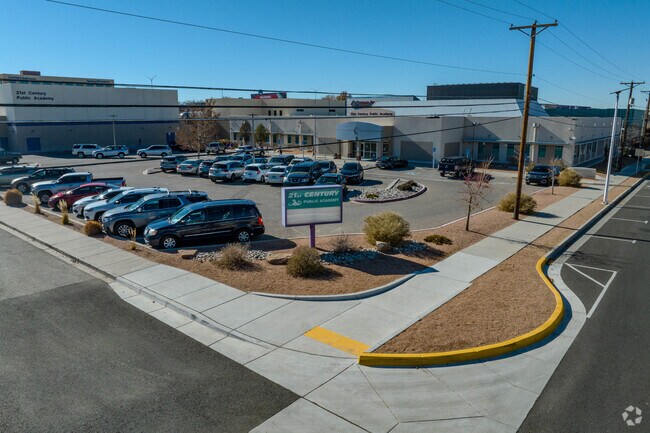 Front signage at 21st Century Public Academy.