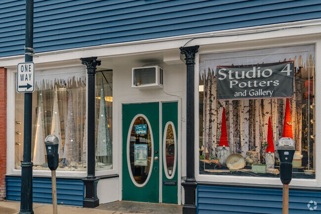 Locals of East Gardner are invited to shop at Studio 4 Potters and Gallery for unique pottery.