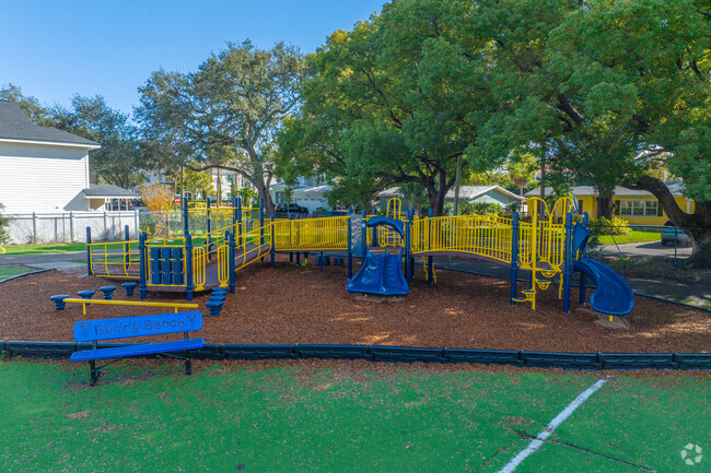 Roosevelt Elementary School's playground has many fun memories.